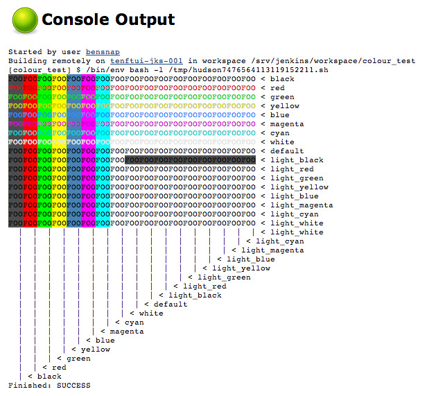 Colorize matrix